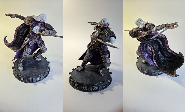 Асассин из Disciples 2. Последний раз когда я что либо лакировал. Он блестящ и сам по себе!