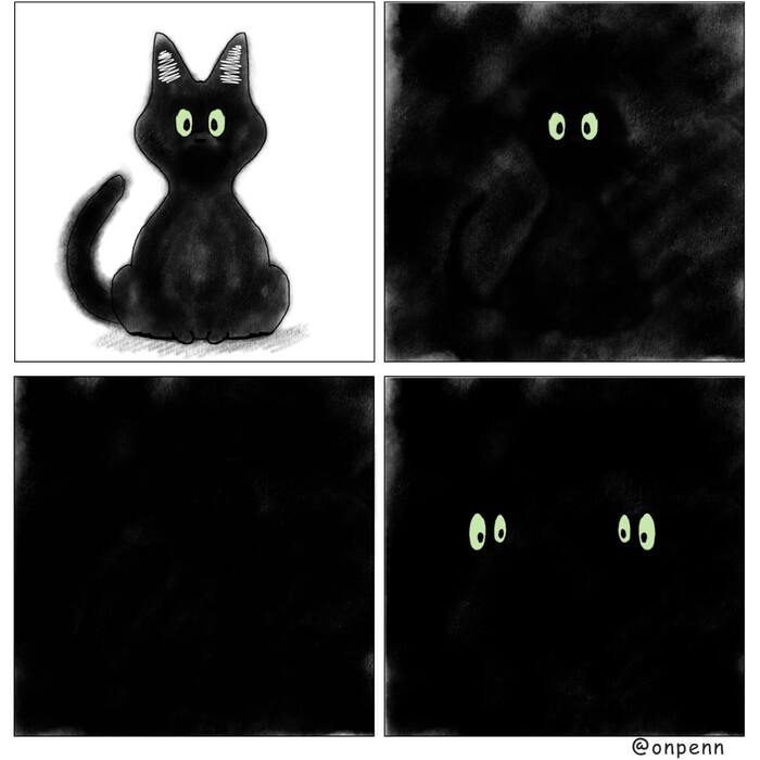 Откуда берутся чёрные котики?