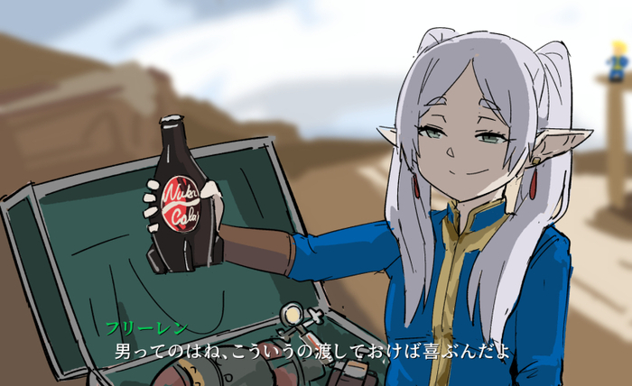 ,   ,        Sousou no Frieren, Frieren, , Anime Art, Fallout, 