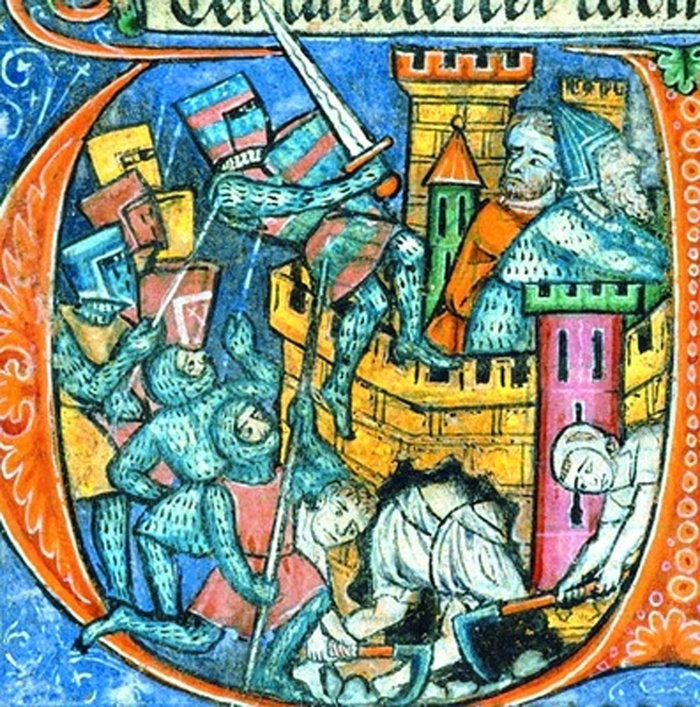  XV     ( -).     1187 .         . . XIII . (Brit. Lib. Yates Thompson. 12. Fol. 40v).