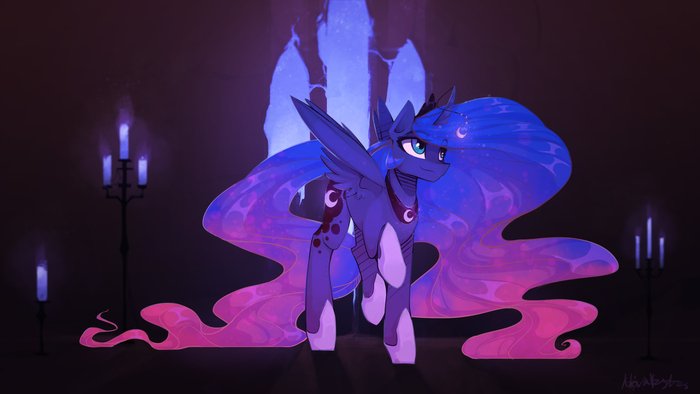   My Little Pony, Ponyart, Princess Luna