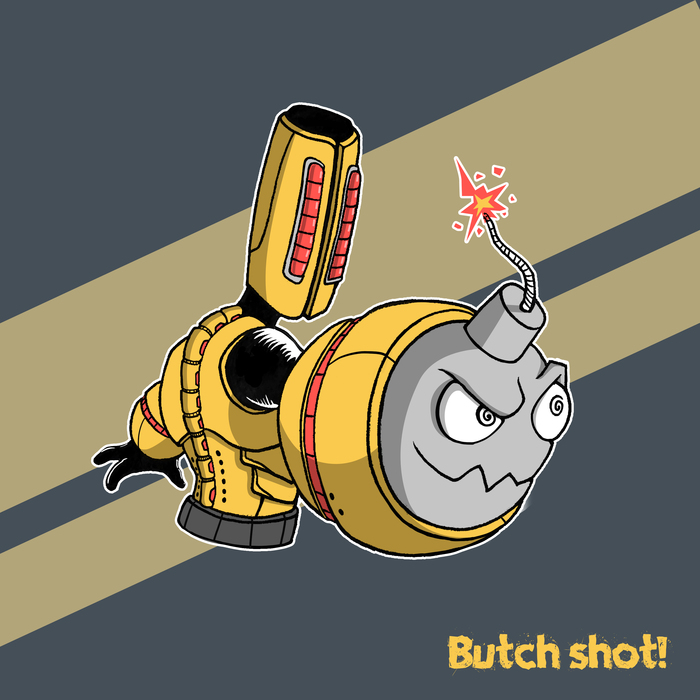 Butch shot! Original Character,  ,  ,  , 