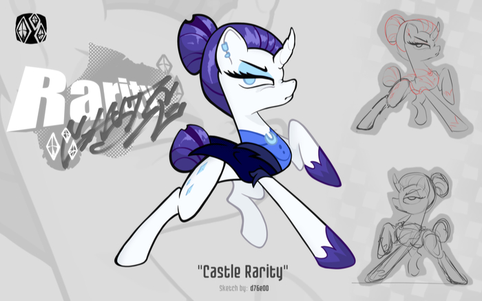 Sketch color &quot;Castle Rarity&quot;