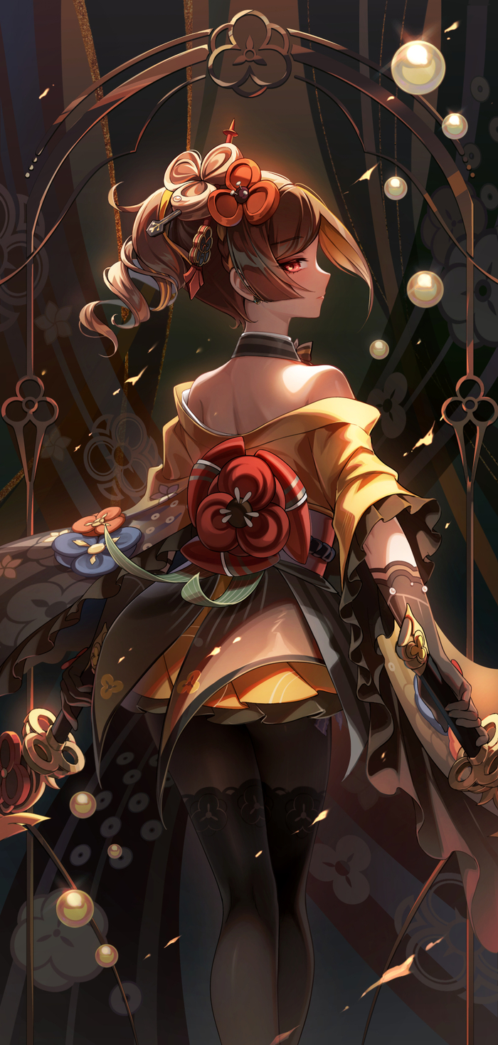  Genshin Impact, Pixiv, Anime Art, , Chiori (Genshin Impact)
