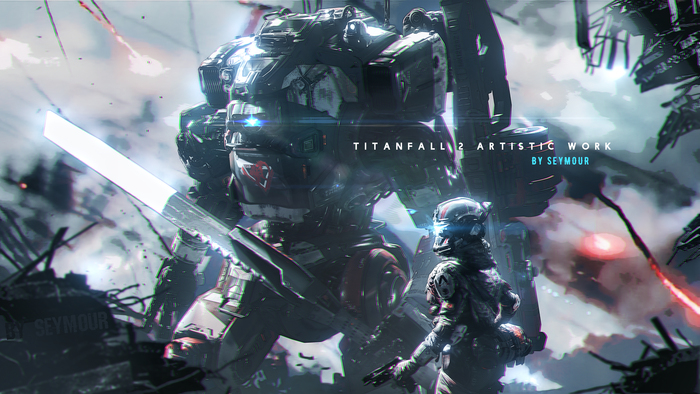 BT    X (Twitter), Titanfall, Titanfall 2,  , , Game Art
