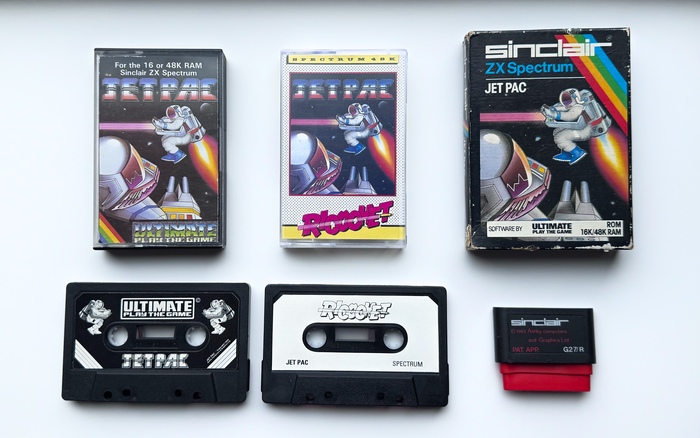   Jetpac:    (5,5 &#xA3;),    (1,99 &#xA3;)    (14,95 &#xA3;)