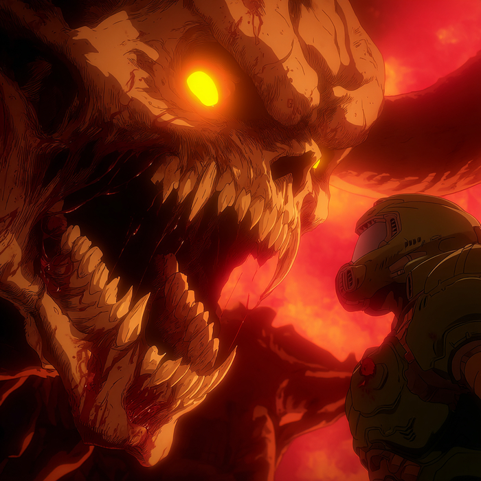 Doom:The Anime  ,  , , Midjourney, Doom, Doomguy, 