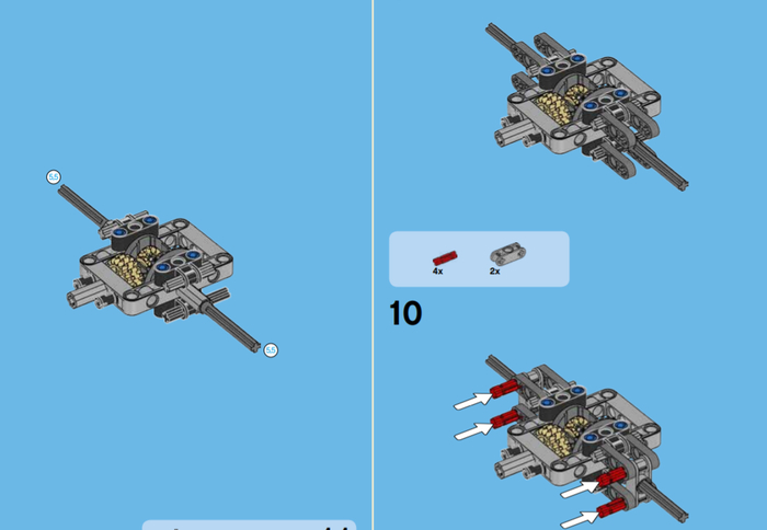 У Lego всё как-то более продумано, хотя не идеально