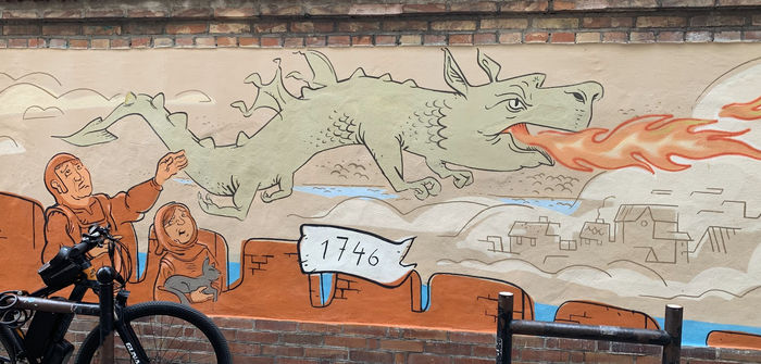 Древняя фреска показывает как оно было.