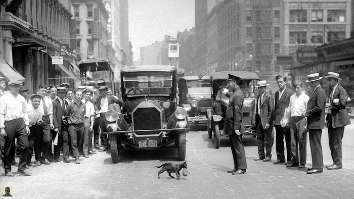 Нью-Йорк начало XX века.