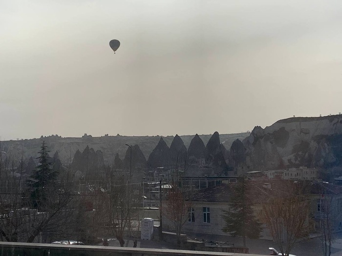 Каппадокия. Здесь еще огромный древний подземный город