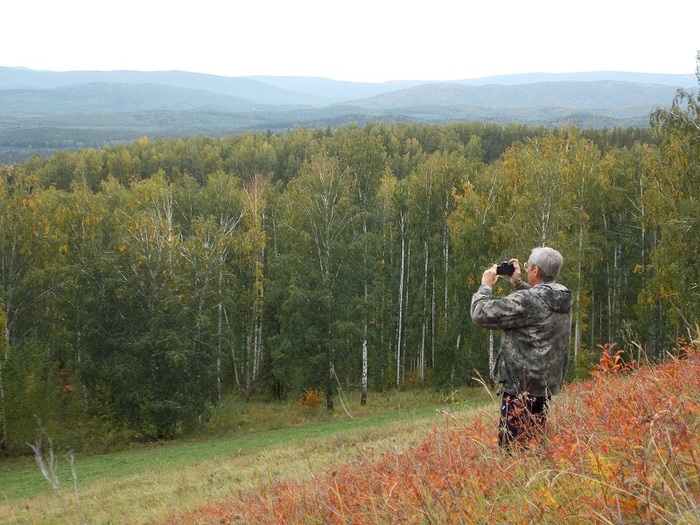 Ильменский заповедник, хребет Ишкуль и озеро Терен-Куль. Фото: И. А. Богатова