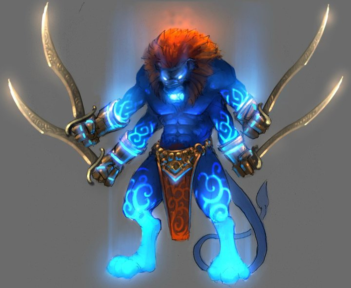 Раджа ракшас (вы только посмотрите на этого красавца)