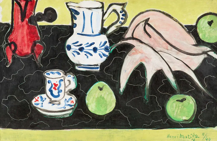 Натюрморт. Раковина на черном мраморе (1940)