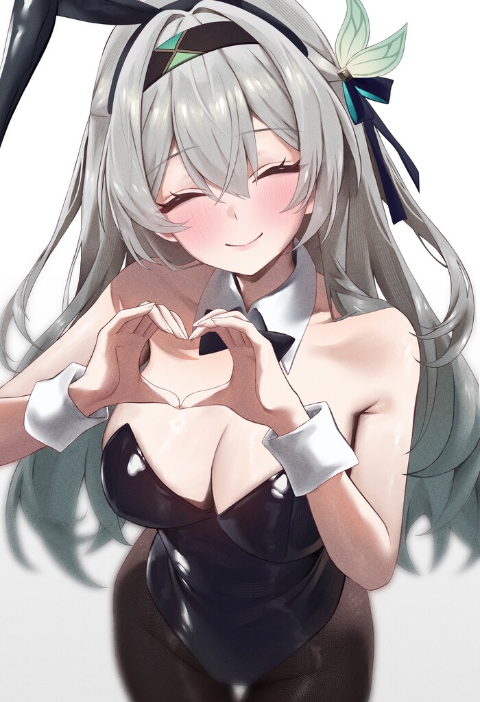 Firefly Anime Art, Honkai: Star Rail, Firefly (Honkai: Star Rail), Bunnysuit, Vitaminechan