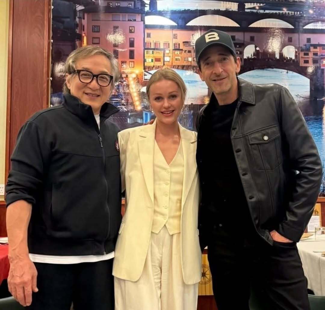 Adrien Brody visits Jackie Chan and his stunt team in Beijing - Actors and actresses, Боевики, Hollywood, Jackie Chan, Adrian Brody