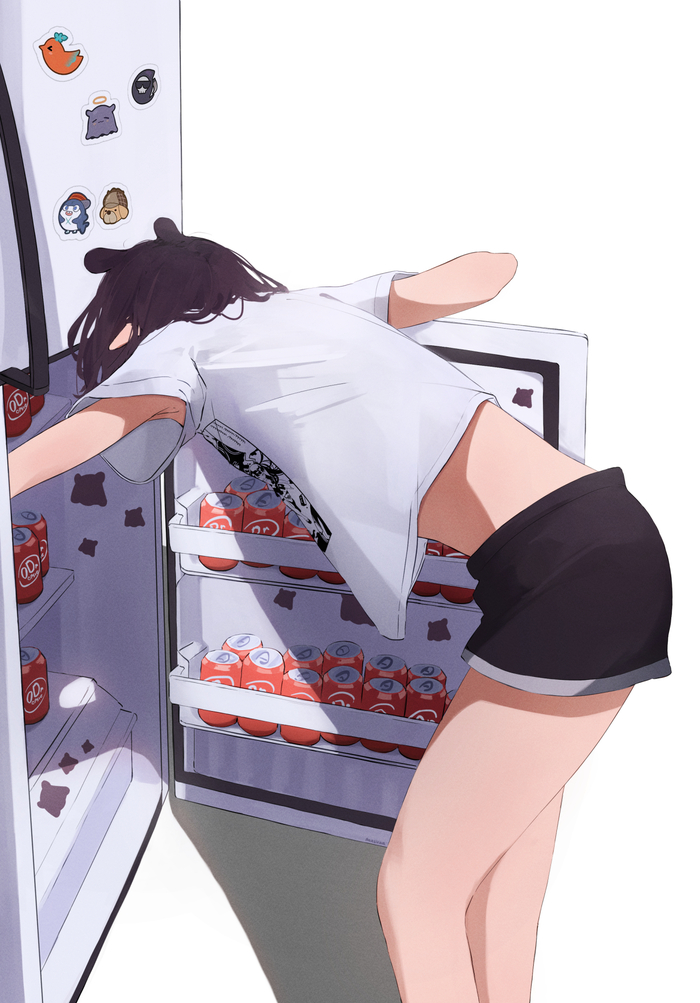 Ina , Anime Art, Virtual YouTuber, Hololive, Ninomae Inanis