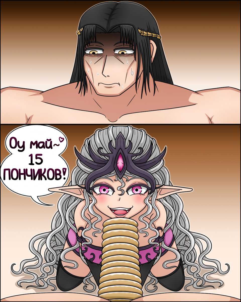 Indulge in IdiotoftheEast's Slaanesh-chan- Seductive Warhammer Art