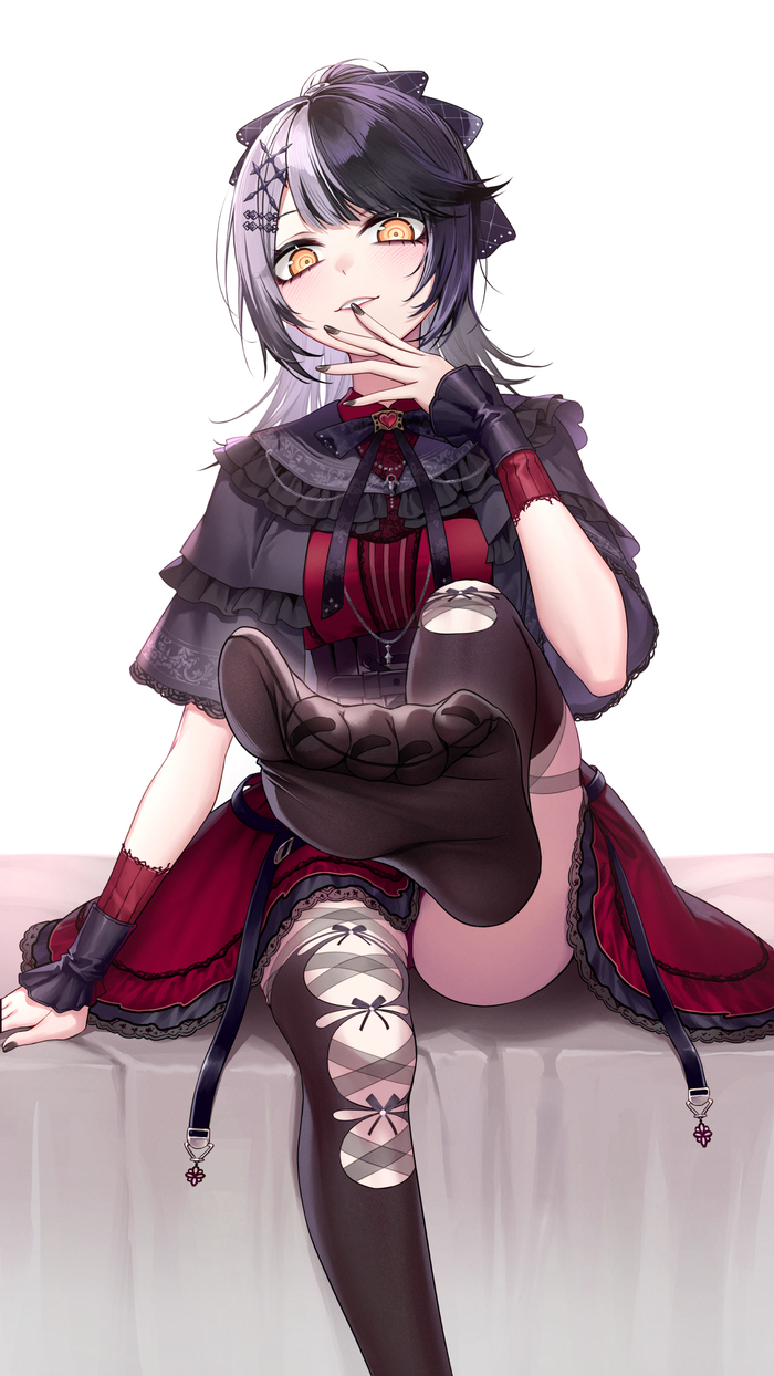 Shiori Anime Art, , Hololive, Virtual YouTuber, Shiori Novella, 