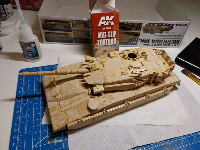 На полную обсыпку потратил часа два.