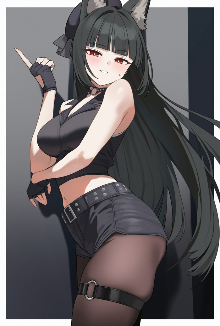 Miyabi Zenless Zone Zero, Hoshimi Miyabi (zzz), , , , , Anime Art,  , Animal Ears