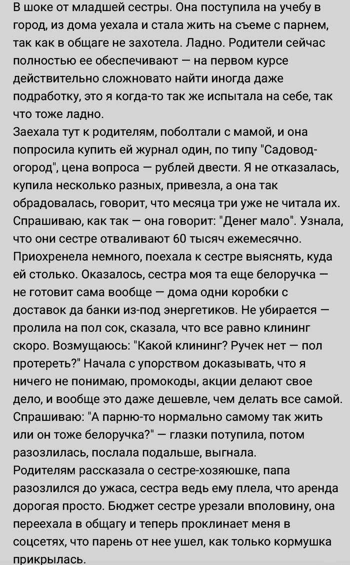 Сестра-хозяюшка