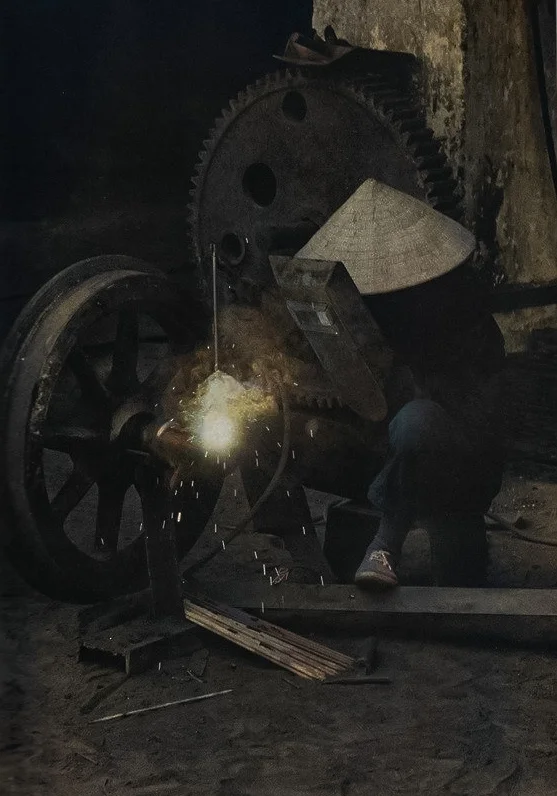 Любопытные фотографии из прошлого стран Азии. 20 раскрашенных фотографий ХХ века. Часть V 20 век, Историческое фото, Старое фото, Китай, Япония, Таиланд, Корея, Сингапур, Вьетнам, Индия, Фотография, Колоризация, Длиннопост