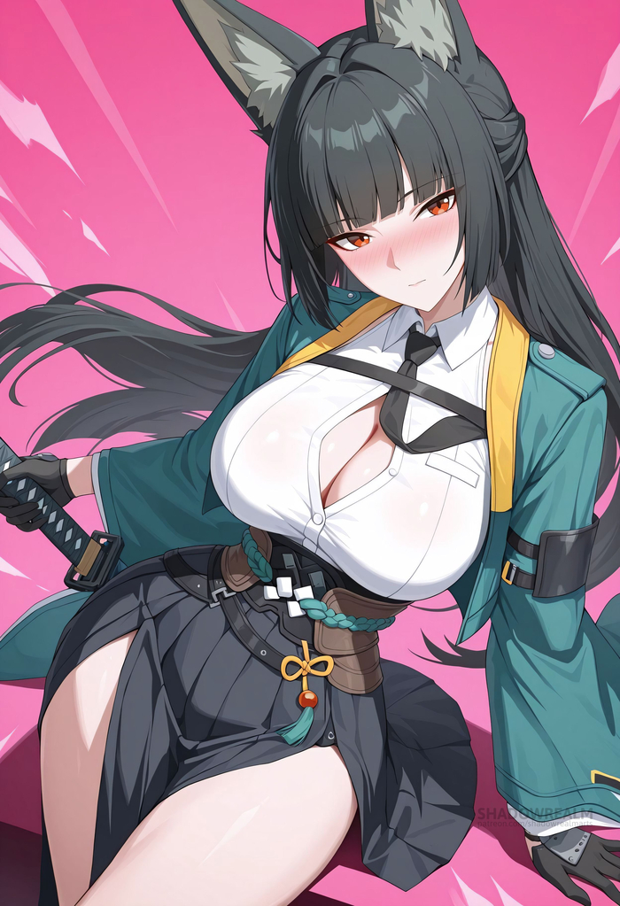  Zenless Zone Zero, Hoshimi Miyabi (zzz), , , , Anime Art, ,  , Animal Ears