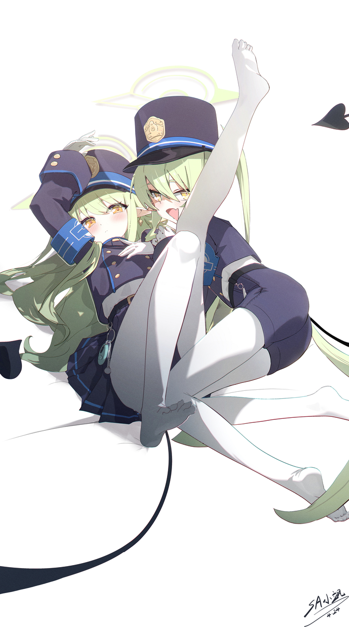 Hayate , Anime Art, Blue Archive, Tachibana Nozomi, Tachibana Hikari, 