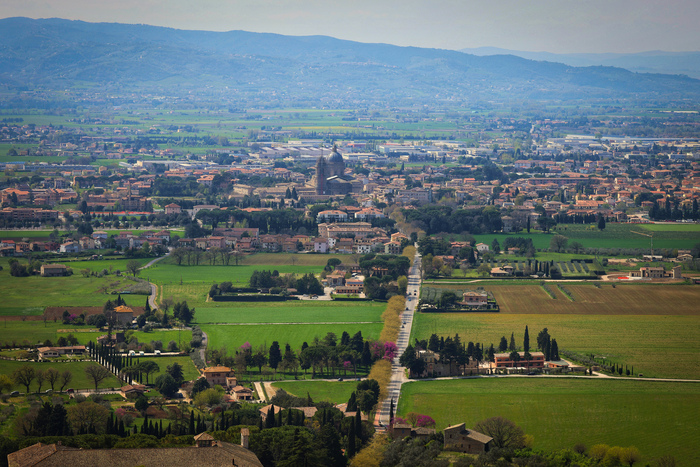 И прекрасные виды со смотровой площадки.