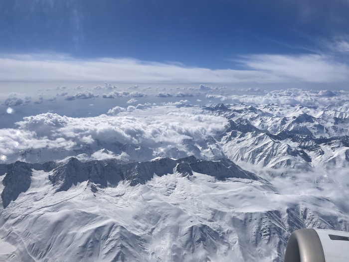 Над горами Кашмира