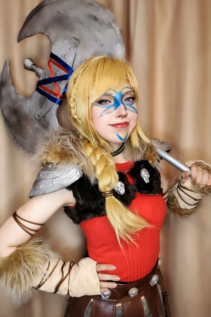 How to train your dragon/ cosplay test Astrid Hofferson/ Nitra Green , Marvel,   , , 