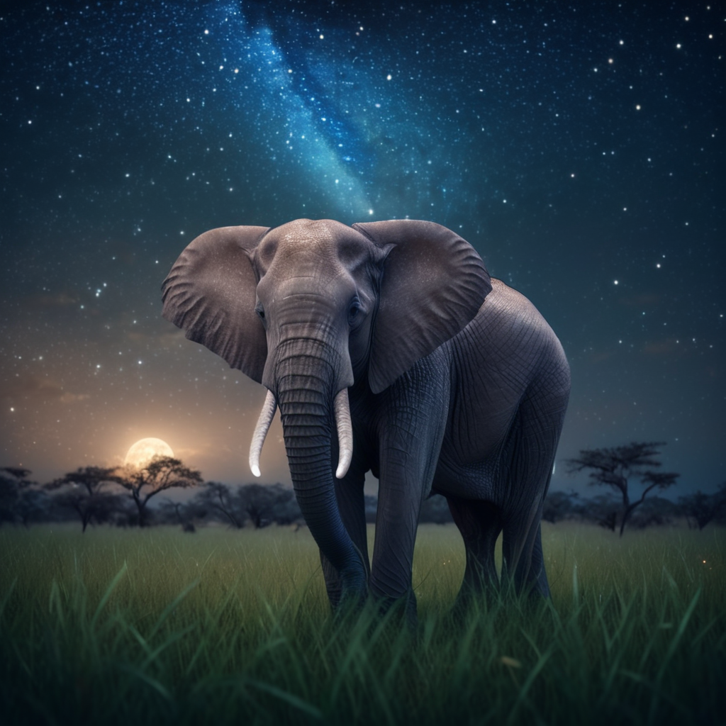 Art from neural network - 211 - My, Neural network art, Нейронные сети, Artificial Intelligence, Stable diffusion, Images, Elephants, Stars, Phone wallpaper