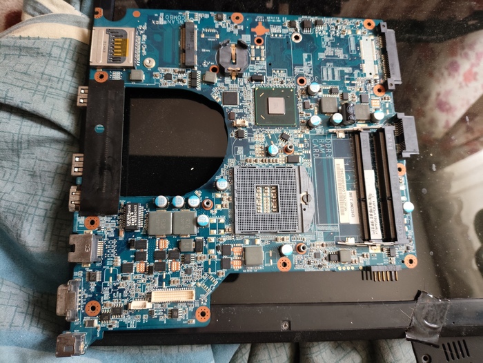 Плата ноутбука.