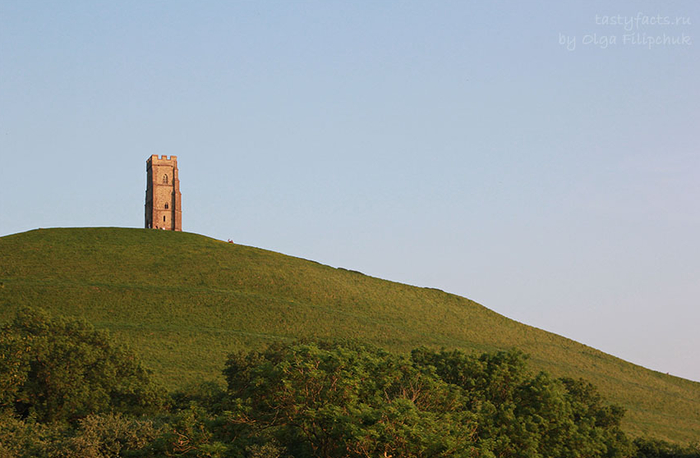 Гластонбери Тор в Великобритании