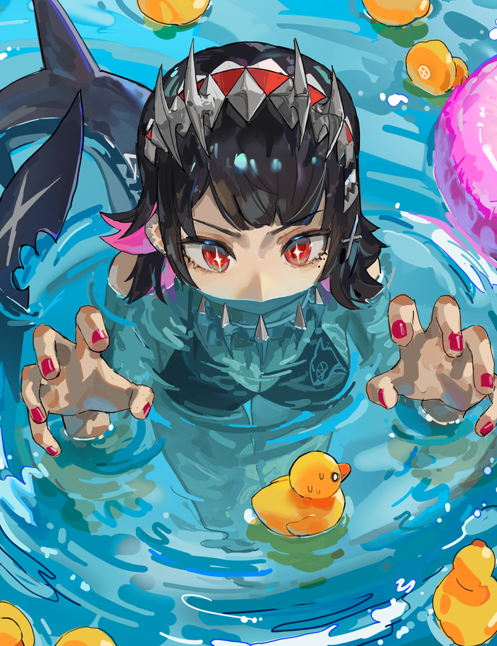   ! , , Anime Art, Zenless Zone Zero, Ellen Joe (zzz), Game Art, , 
