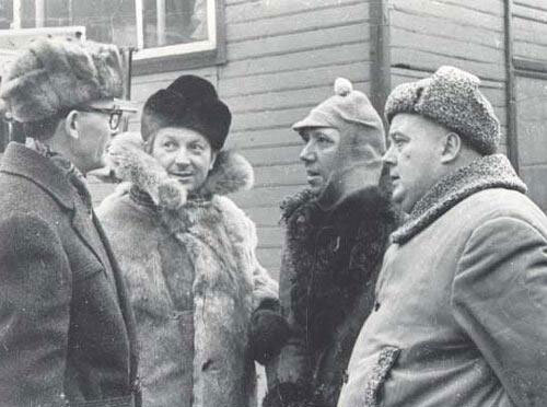 На съёмках "Операции "Ы" (1965).