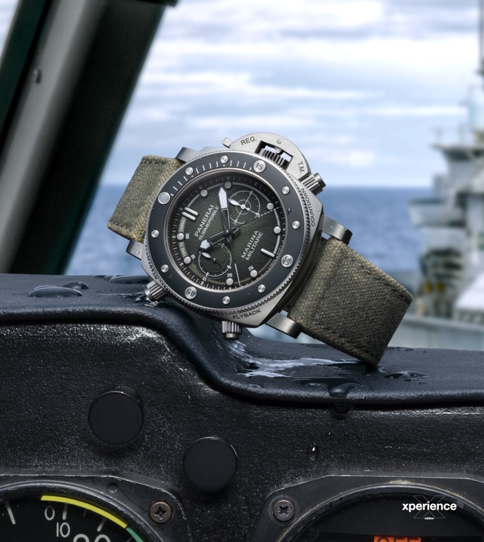 Panerai Submersible Chrono Marina Military Experience Edition