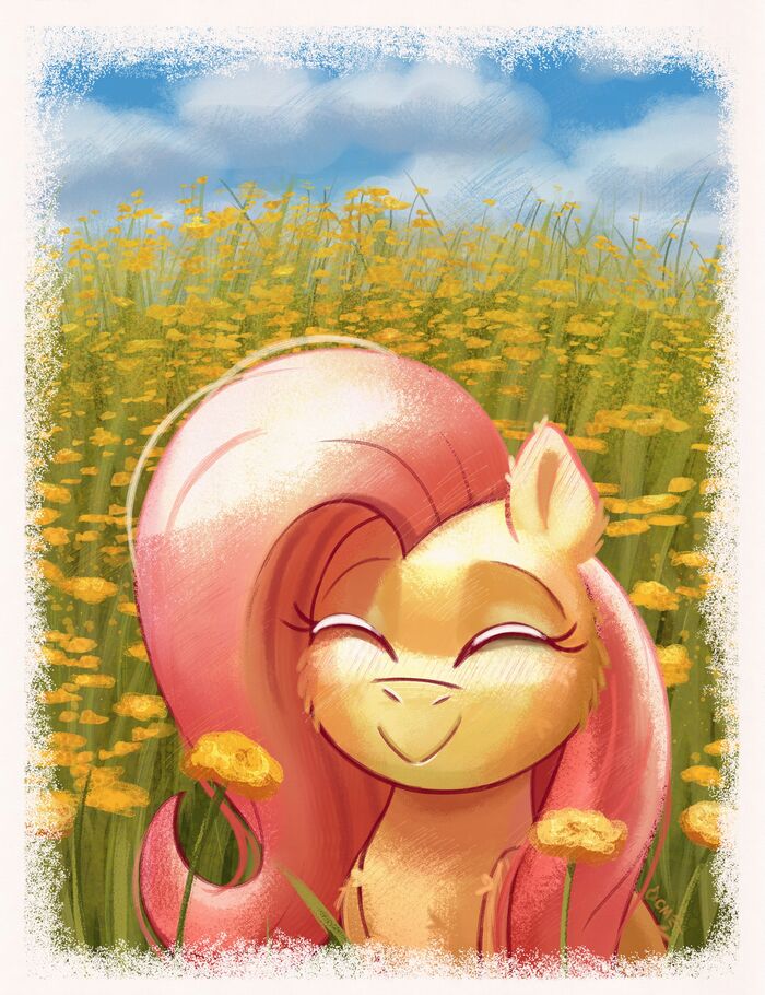   My Little Pony, Ponyart, Fluttershy