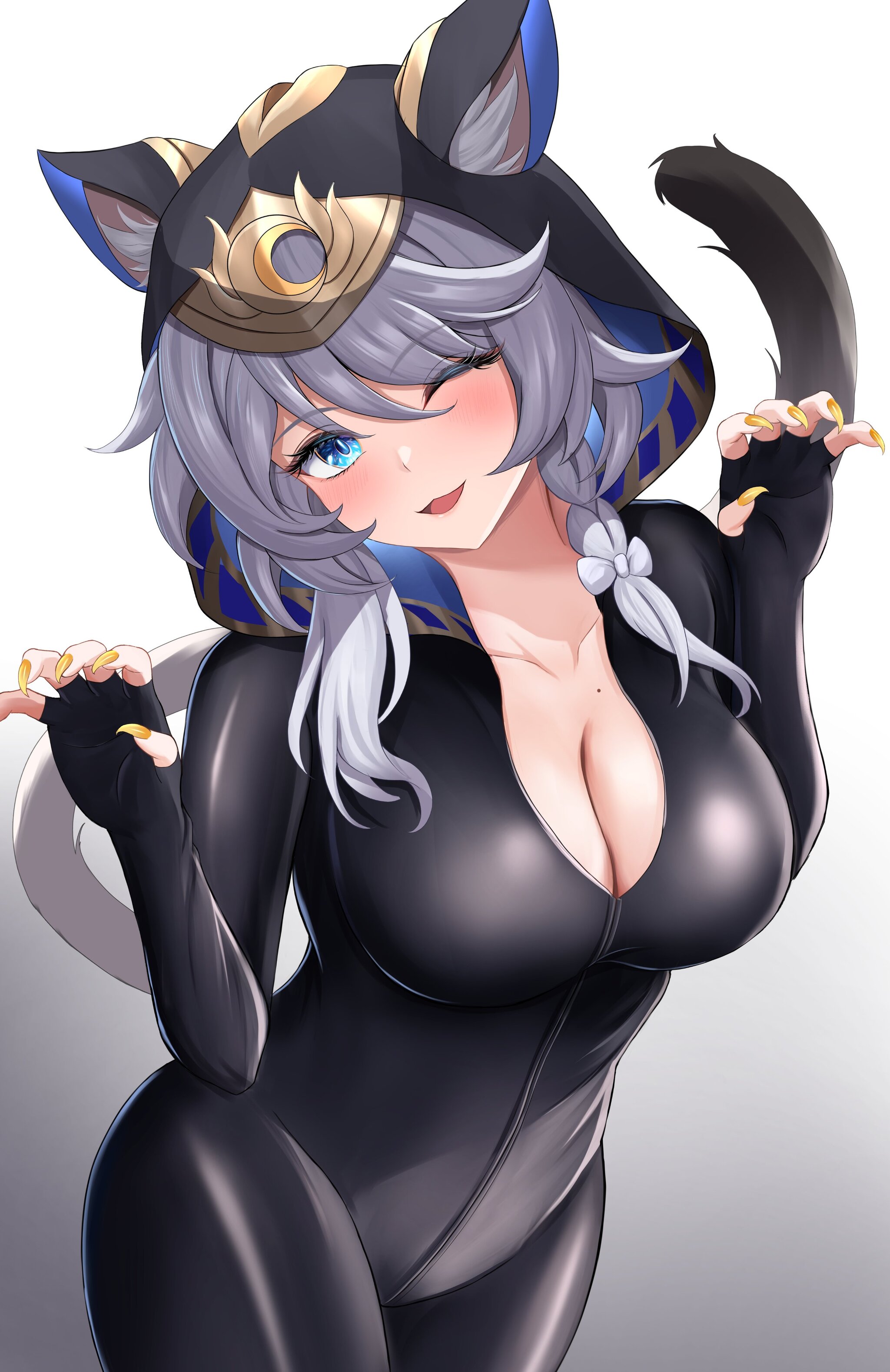 Cipher - Anime art, Honkai: Star Rail, Cipher (Honkai: Star Rail), Animal ears, Tail