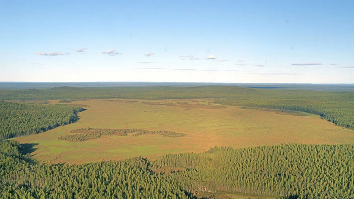 Тунгусский заповедник, место взрыва метеорита