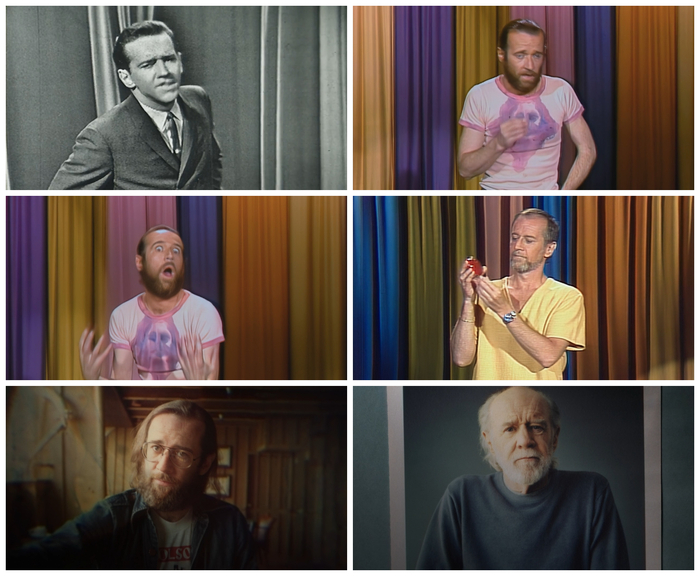 Снимался в ч/б выпусках в конце 50-х, потом был другим в 70-80-е и сменил стиль с 90-х по нулевые