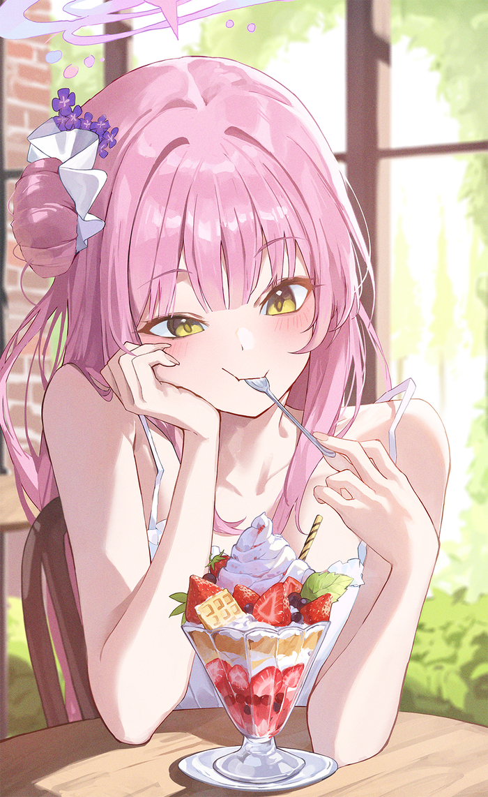 Misono Mika #040 , Anime Art, Blue Archive, Misono Mika, ,  , , , , 