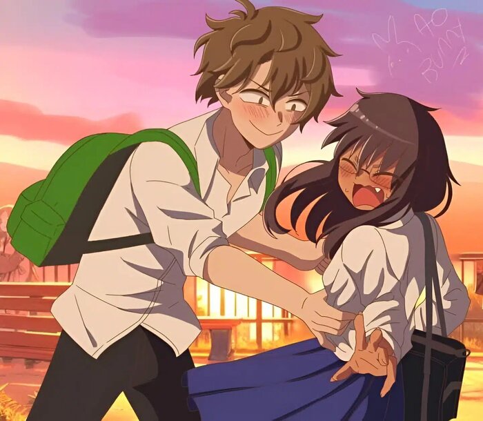  , ! , , Ijiranaide Nagatoro-san, Anime Art, Hayase Nagatoro, Hachiouji Naoto