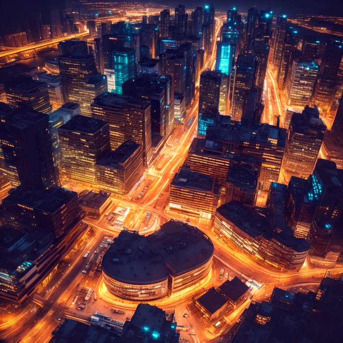 Ночной город