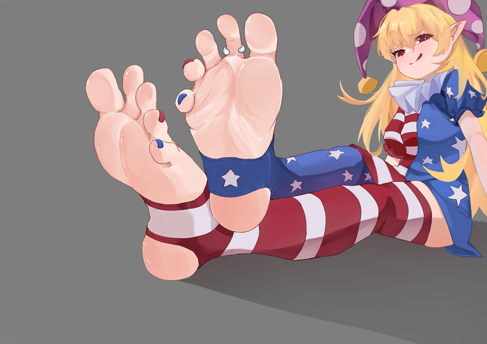 !   , , Anime Art, Clownpiece, , Touhou