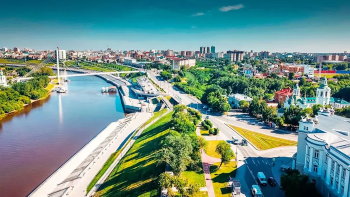 Современную Тюмень от большой деревни отделяют чуть более полувека