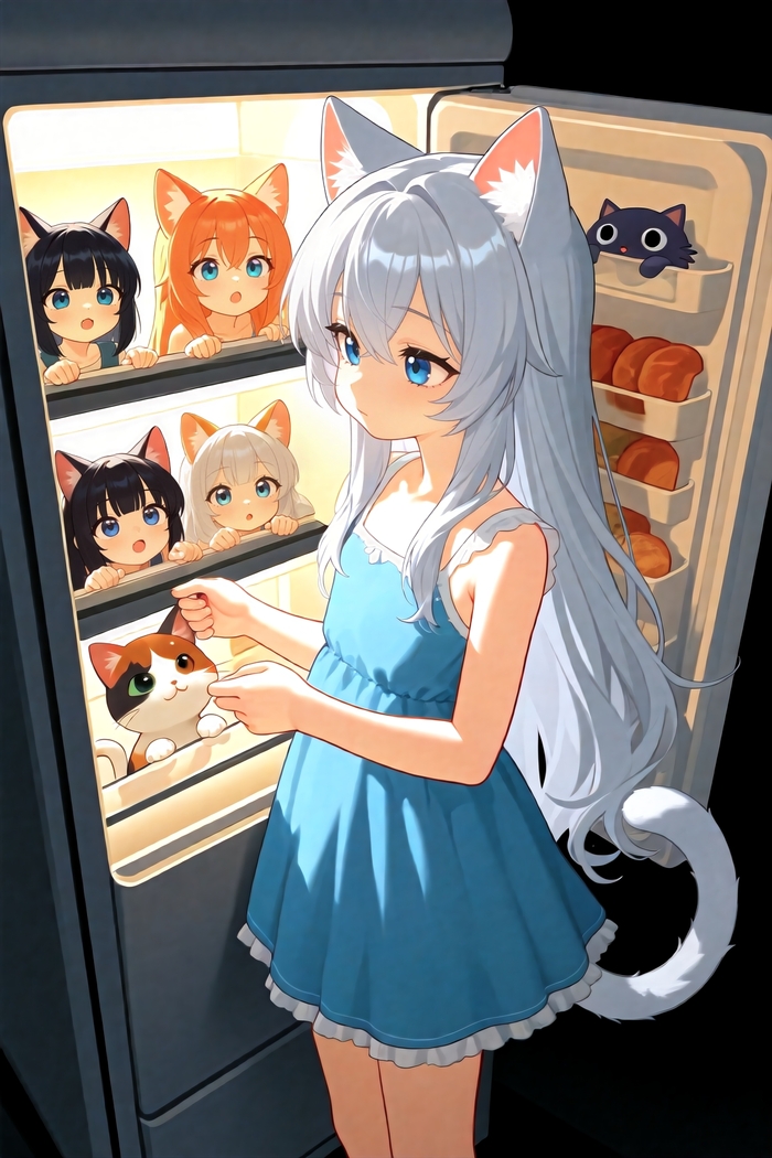 Продолжение поста «Алеся и Ника. Ночной дожор»