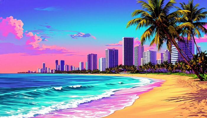#endline  ,  , , Retrowave, 