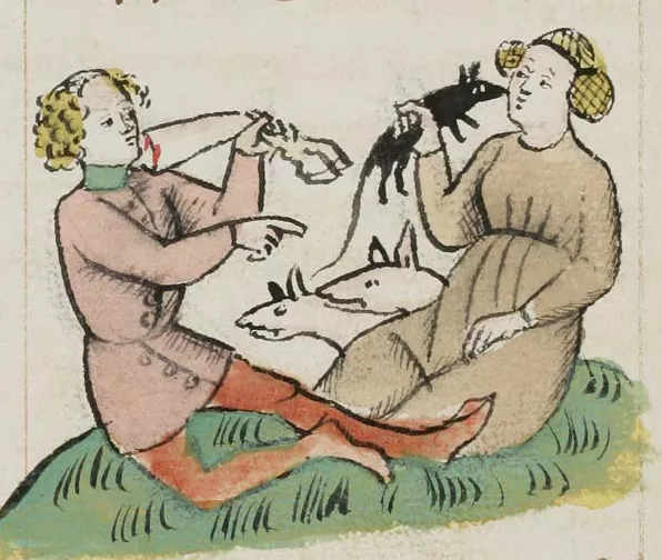 Немецкое изображение тартар, XVI век